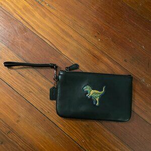 Coach Rexy Leather Wristlet NWOT